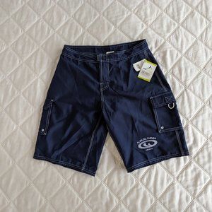 Men navy swim shorts - Medium